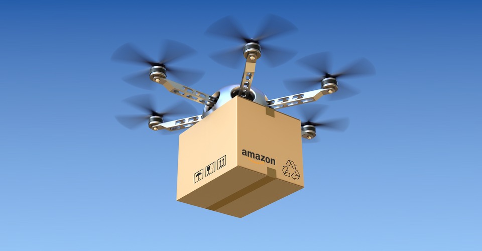 amazon drones bezorging