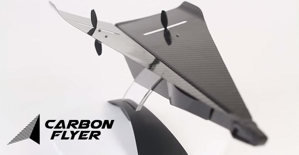 carbon flyer handheld drone