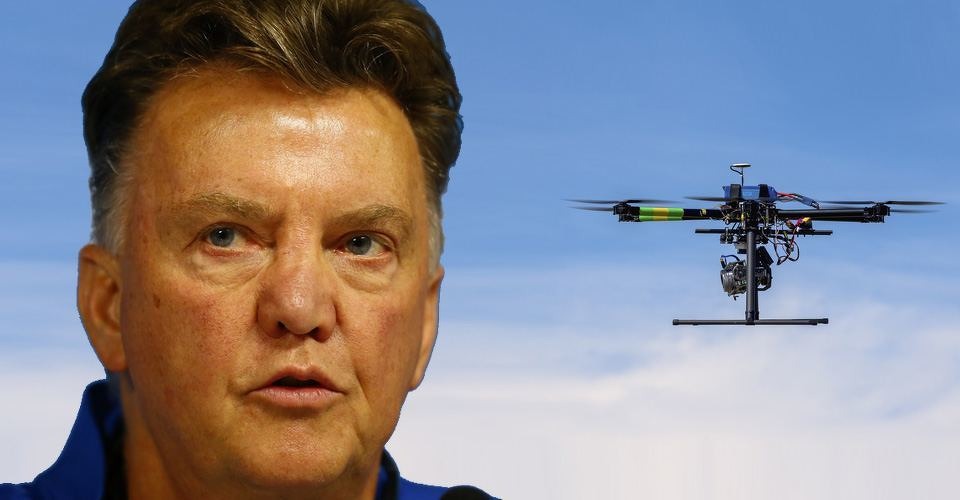 drones louis van gaal manchester united