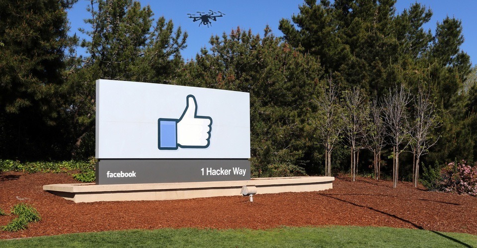 facebook drones californie