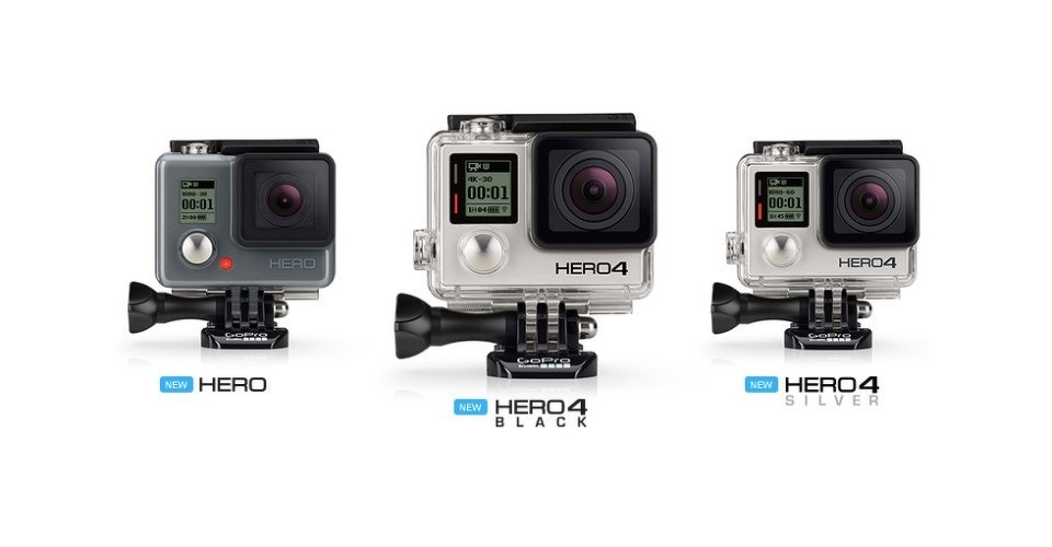 gopro hero4 action cams serie