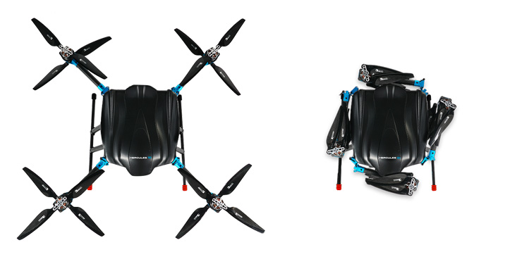 Eenvoudig je dak reinigen met de Hercules 10 Spray drone