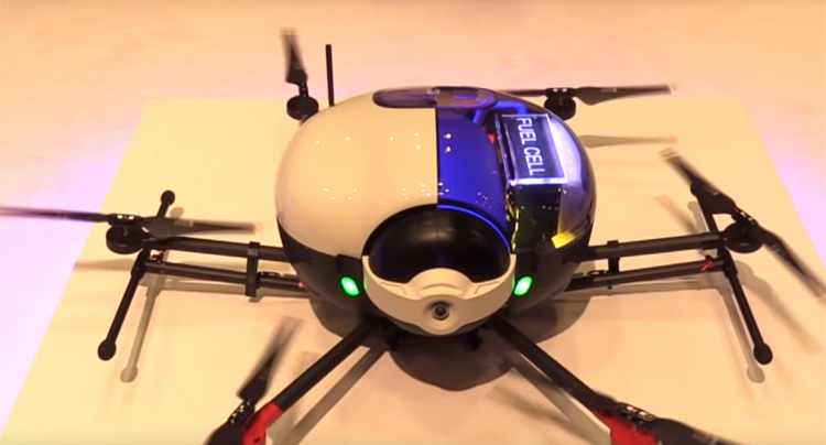 Doosan presenteert revolutionaire brandstofceltechniek voor drones