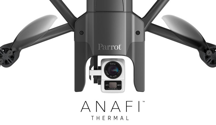 Parrot presenteert Anafi Thermal drone