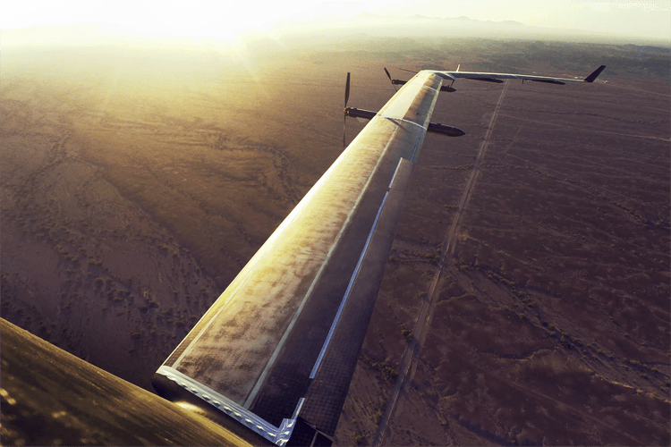 Eerste succesvolle testvlucht met Facebook internetdrone