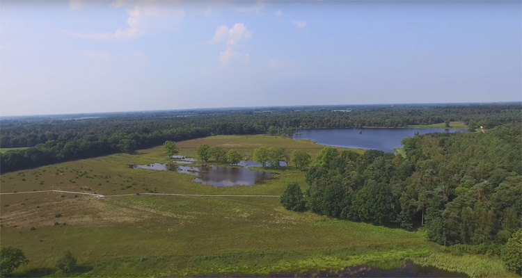 Mastbos Breda in 4K van boven met DJI Phantom 3 4K