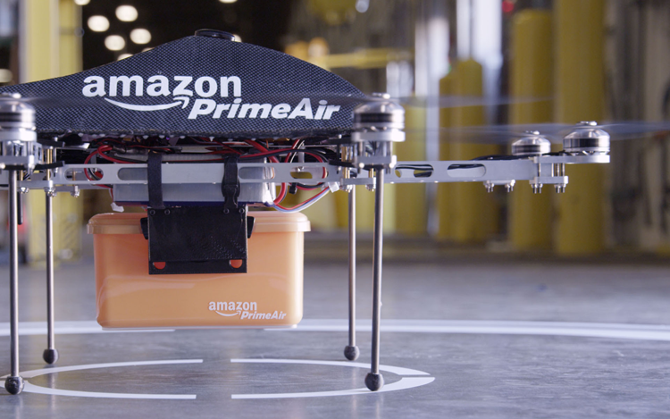 Amazon hoopt volgend jaar te beginnen met dronebezorging