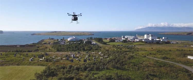 Reykjavik geeft toestemming voor bezorging met drone